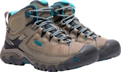 'Keen Outdoor' Women's Targhee EXP WP Mid Hiker - Brindle / Blue Coral -Dansko Shop 1017737 PLA large 1024x1024@2x