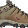 'Keen Outdoor' Women's Steens WP Leather Low Hiker - Timberwolf / Coral -Dansko Shop 1022336 P large 1024x1024@2x