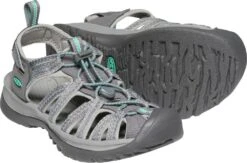 'Keen Outdoor' Women's Whisper Sandal - Medium Grey / Peacock Green -Dansko Shop 1022814 PPS large 1024x1024@2x