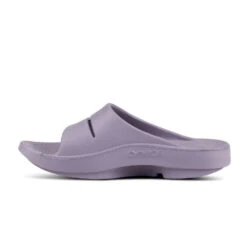 'OOFOS' Women's OOahh Slide Sandal - Mauve -Dansko Shop 1100MAUVE shot4 1024x1024@2x