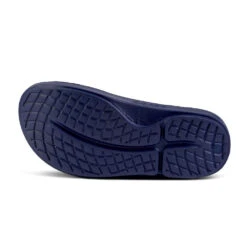 'OOFOS' Women's OOahh Slide Limited Edition - Navy / Silver / Silver Snake -Dansko Shop 1103NVYSILSNK shot7 1024x1024@2x