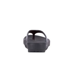 'OOFOS' Women's OOlala Thong - Black Patent -Dansko Shop 1400BLK 5 1024x1024@2x