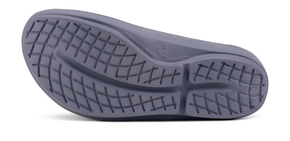 'OOFOS' Women's OOlala Luxe Thong - Slate 5 'OOFOS' Women's OOlala Luxe Thong - Slate - Image 3