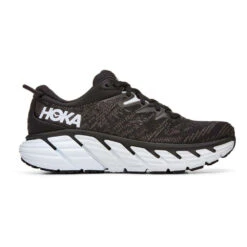 'HOKA' Women's Gaviota 4 - Black / White (Wide) -Dansko Shop 19571921687 5e077f49 603d 4989 a831 17397d739e32 1024x1024@2x