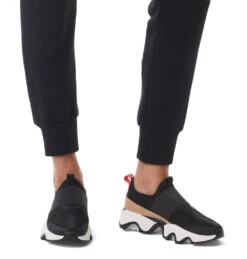 'Sorel' Women's Kinetic™ Impact II Lace Sneaker - Black / Sea Salt -Dansko Shop 2039951 010 a9 presetHigh Res JPEG 300DPI 1024x1024@2x