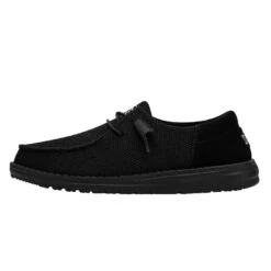 'Hey Dude' Women's Wendy Funk Mono - Black -Dansko Shop 40065 001 WENDYFUNKMONO BLACK LEFTSIDE 1024x1024@2x