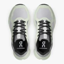 'On Running' Women's Cloudrunner - Frost / Aloe -Dansko Shop 46.99019 cloudrunner ss22 frost aloe w g2 1024x1024@2x