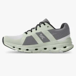 'On Running' Women's Cloudrunner - Frost / Aloe -Dansko Shop 46.99019 cloudrunner ss22 frost aloe w g4 1024x1024@2x