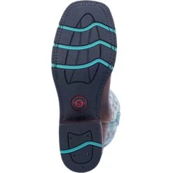 'Laredo' Women's 11" Anita Western Square Toe - Brown / Turquoise -Dansko Shop 5607 7 1024x1024@2x