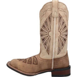 'Laredo' Women's 11" Kite Days Western Square Toe - Tan / Brown -Dansko Shop 5821 3 1024x1024@2x