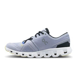'On Running' Women's Cloud X 3 - Nimbus / White -Dansko Shop 60.98253 cloud x 3 ss23 nimbus white w g4 04020 1024x1024@2x