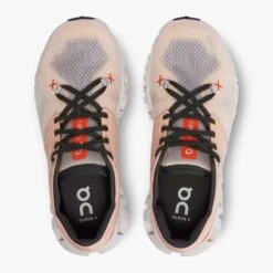 'On Running' Women's Cloud X 3 - Rose / Sand -Dansko Shop 60.98691 cloud x 3 fw22 rose sand w g2 1024x1024@2x