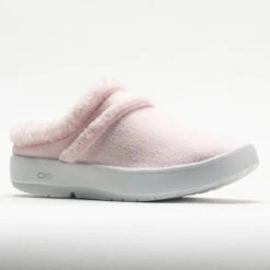 'OOFOS' Women's OOcoozie Mule Shoe - White / Pink -Dansko Shop 631402 5 590x e7e88e82 d248 487a a4a5 d643a4ef2dcc 1024x1024@2x