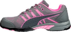 'Puma' Women's Celerity Knit Low Steel Toe - Grey / Pink -Dansko Shop 642915 CELERITY KNIT PINK WNS LOW 804 left 1024x1024@2x