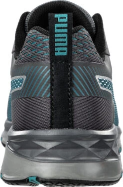 'Puma' Women's Fuse Knit Motion Protect EH Low Comp Toe - Grey / Turquoise -Dansko Shop 643905 FUSE KNIT BLUE WNS LOW back 1024x1024@2x