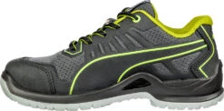 'Puma' Women's Fuse TC Low ESD Steel Toe - Black / Lime Green -Dansko Shop 644105 FUSE TC GREEN WNS LOW 205 left 1 1024x1024@2x