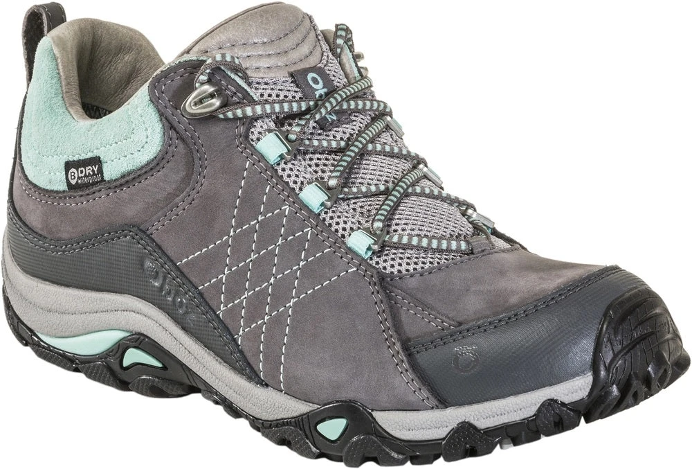 Oboz Footwear 'Oboz' Women's Sapphire Low WP Low Hiker - Charcoal / Beach Glass (Wide) 5 Oboz Footwear 'Oboz' Women's Sapphire Low WP Low Hiker - Charcoal / Beach Glass (Wide) - Image 3