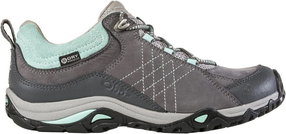 Oboz Footwear 'Oboz' Women's Sapphire Low WP Low Hiker - Charcoal / Beach Glass (Wide) 3 Oboz Footwear 'Oboz' Women's Sapphire Low WP Low Hiker - Charcoal / Beach Glass (Wide)