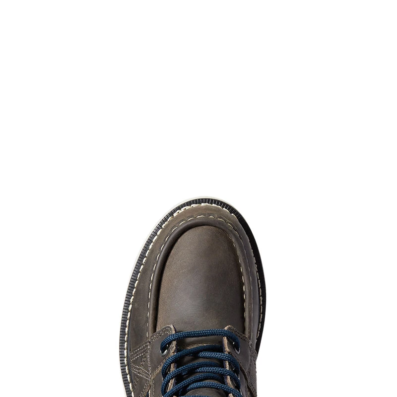 'Ariat' Women's 6" Rebar Wedge Moc Toe WP Soft Toe - Steel Grey 4 'Ariat' Women's 6" Rebar Wedge Moc Toe WP Soft Toe - Steel Grey - Image 2