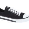 'Harley Davidson' Women's Zia Black Canvas Sneaker - Black -Dansko Shop HDW D83817 062215 F15 022 1024x1024@2x