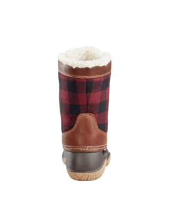 'Baffin' Women's Jasper Insulated WP Boot - Red / Black Plaid -Dansko Shop JASPER RAF HEEL 1024x1024@2x