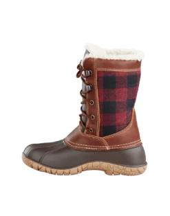 'Baffin' Women's Jasper Insulated WP Boot - Red / Black Plaid -Dansko Shop JASPER RAF MEDIAL 1024x1024@2x