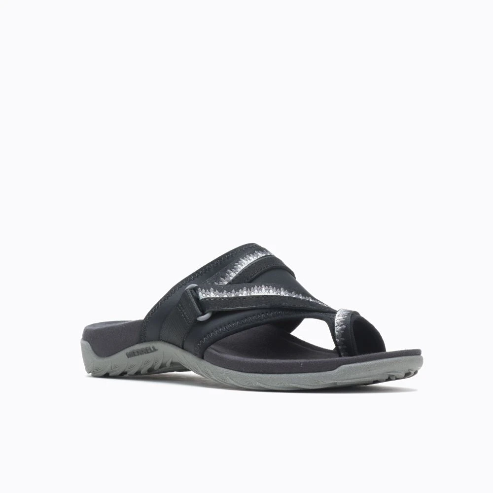 'Merrell' Women's Terran 3 Cush Post Sandal - Black 3 'Merrell' Women's Terran 3 Cush Post Sandal - Black