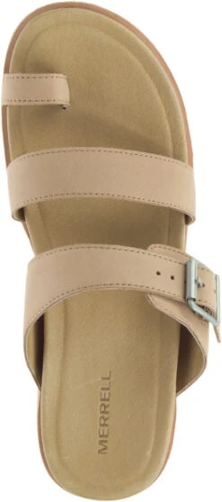 'Merrell' Women's Juno Buckle Slide - Camel -Dansko Shop MRLW J002796 042420 S21 TOP 1024x1024@2x