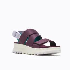 'Merrell' Women's Alpine Backstrap Sandal - Burgundy -Dansko Shop MRLW J004280 032321 S22 045 1024x1024@2x