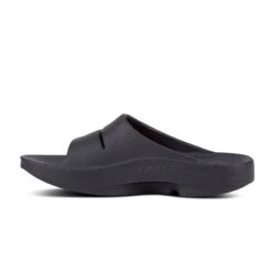 'OOFOS' Unisex OOahh Slide Sandal - Black -Dansko Shop Product Images1100BLK 4 1024x1024@2x