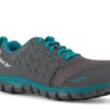 'Reebok' Women's Sublite Cushion ESD SR Alloy Toe - Grey / Turquoise -Dansko Shop Reebok RB045 Sublite Cushion Work 02 1024x1024 6a36400c fb16 4b44 914e 24f4cf030f0b 1024x1024@2x