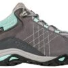 Oboz Footwear 'Oboz' Women's Sapphire Low WP Hiker - Charcoal / Beach Glass -Dansko Shop W Sapphire B DRY Charchoal Beach Glass side 1024x1024@2x